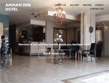 Tablet Screenshot of amman-inn.com